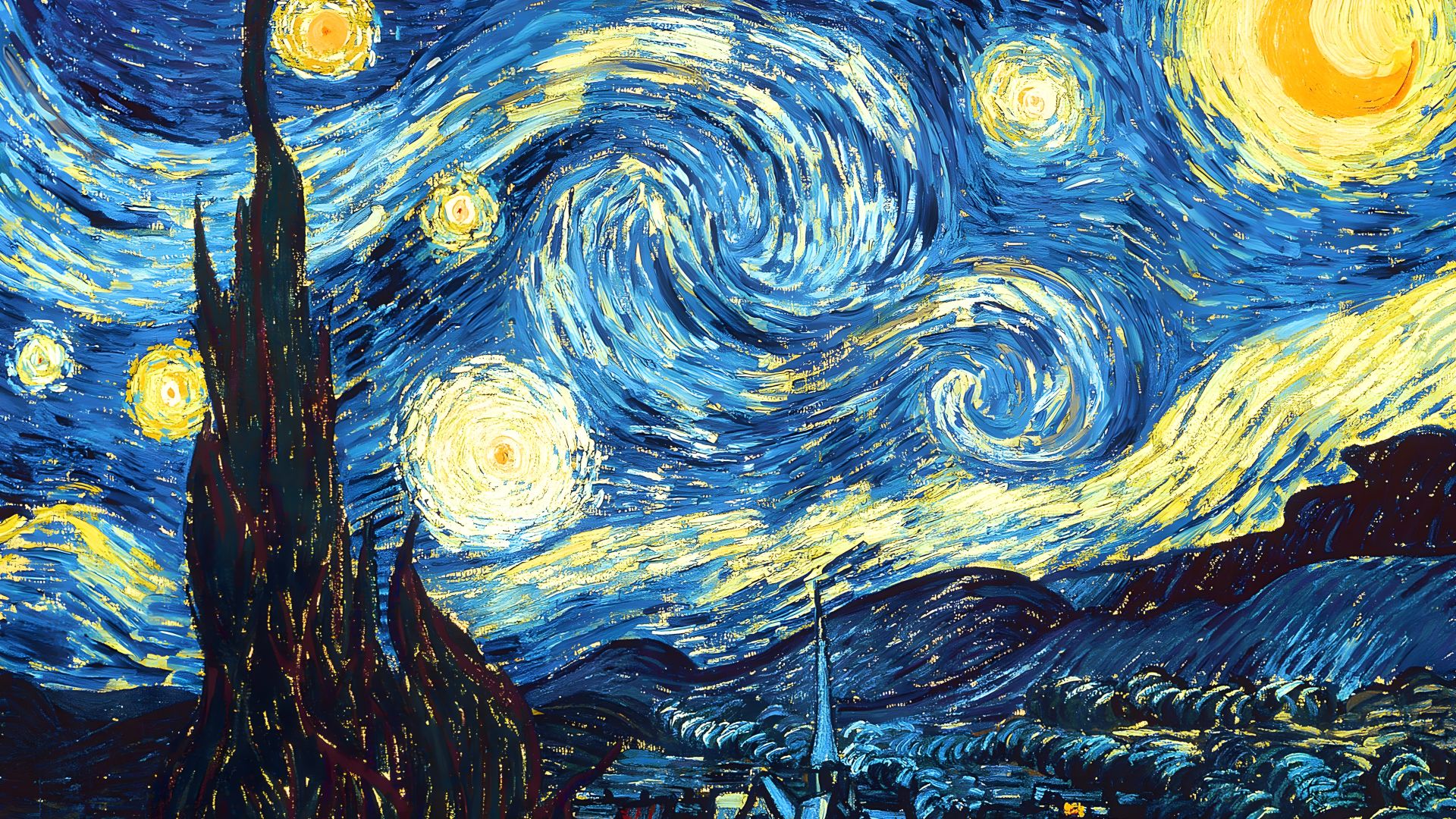 Vincent Van Gogh - Starry Night 